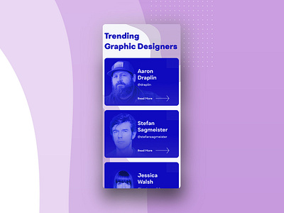 UI Challenge 069 Trending trending ui ui ux ui ux design ui 100day ui challenge uidesign