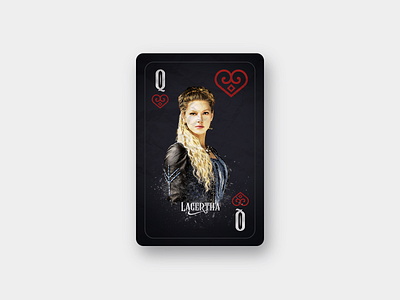 Lagertha playing card