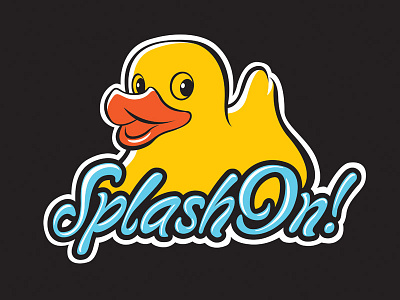 SplashOn illustration sticker type ucf