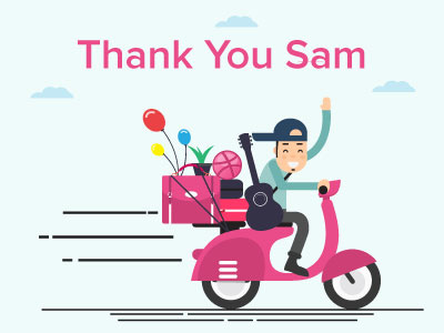 Thank You first shot hello dribbble thank you