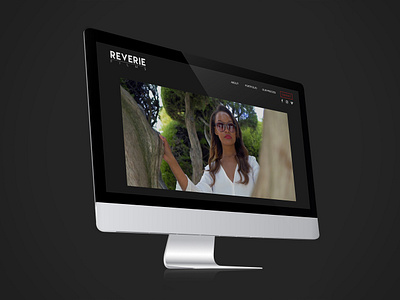 Reverie Films website branding design ux web design