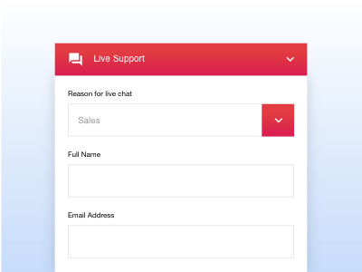 Live Chat redesign live chat ui redesign ux widget