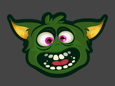 Gremlinz! gremlin vector vector illustration