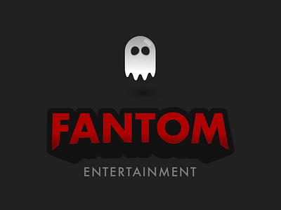FANTOM logo design brand branding brandmark ghost illustration logo logodesign phantom vector vectorart