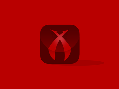"X" Brandmark Exploration app brand game icon illustration ios jay moore logo mark thirsty thirsty interactive vector