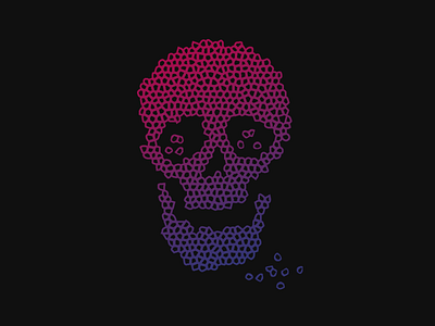 Abstract Skully art design illustration skull skull art skulls vector