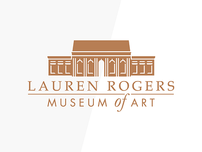 Logo: Lauren Rogers Museum of Art art museum brand design graphic design identity logo mississippi museum