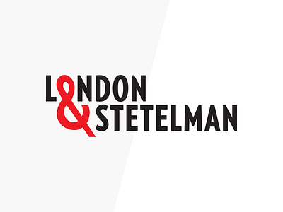 Logo: London & Stetelman ampersand brand design graphic design hattiesburg identity logo london real estate stetelman