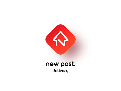 Logo for an post service branding clean delivery service design graphic design icon illustration inspiraldesign logo minimal photoshop vector