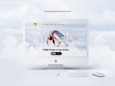 Yoga and fitness studio website branding clean design designinspiration fitnes graphic design inspiration photoshop ui ux web yoga