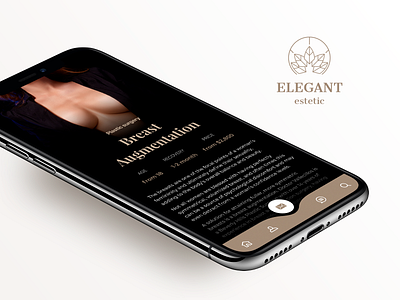 Plastic Surgery Clinic App app beauty clinic branding clean clinic app design inspiraldesign mobile mobile app plastic surgery responsive ui ux