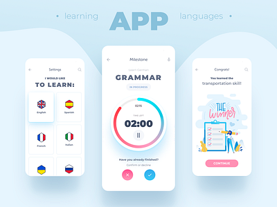 Grammar app app clean design designinspiration illustration inspiraldesign inspiration ui ux ui ux designer uxuidesign vector