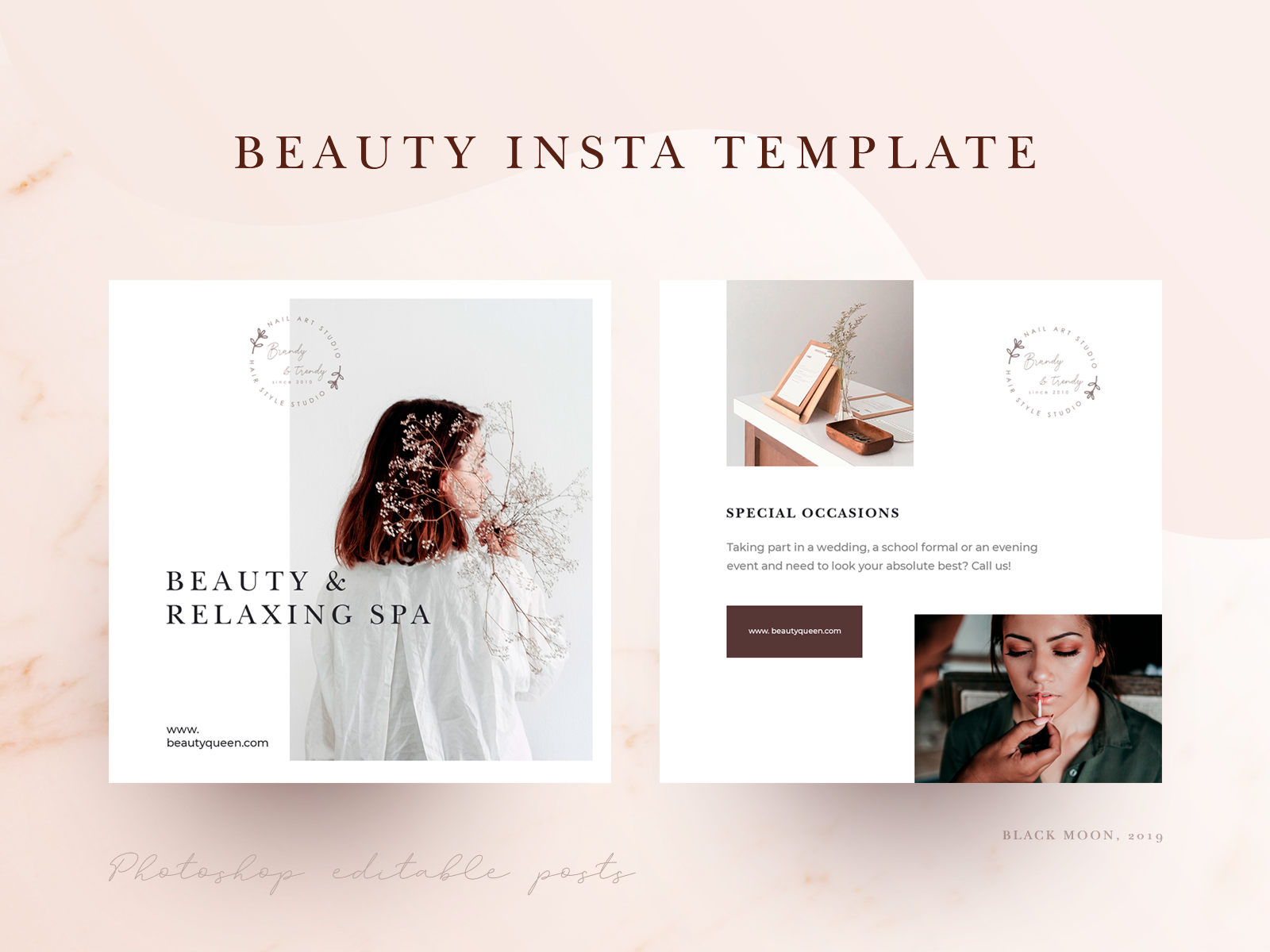 Beauty Instagram Template By Eugen Gorlov On Dribbble