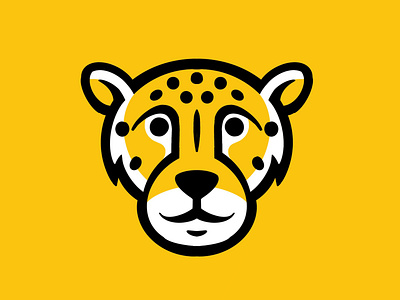 Kaiser Elementary Cheetahs athletics cheetah cheetahs denver elementary icon identity illustration kaiser kids logo mark school sports