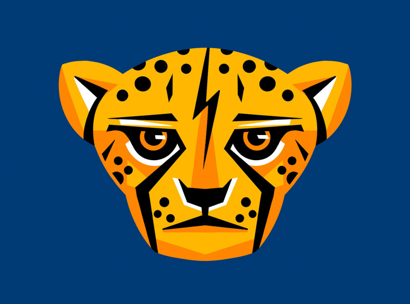 Cheetahs Mascot by Jeremy Grant on Dribbble