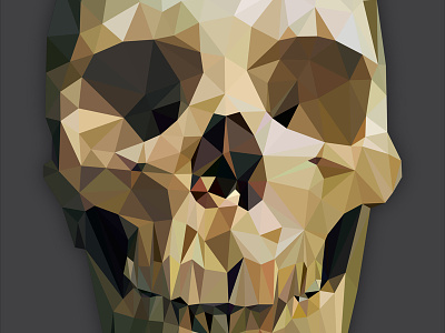 Skull Poly lowpoly mad madbombs msabas poly sabas skull vector