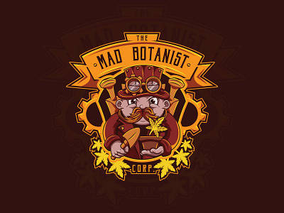 SteamPunk Character Logo