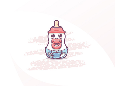 Baby Milk Bottle baby bottle cartoon character cute design milk