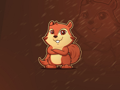 Cool Squirrel Character