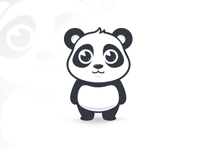 Cute Panda V.2 animal awesome cartoon character cute design funny handmade illustration mascot panda playful vector