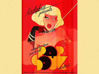Pop Souk bazaar event flyer fetish flyer glamour logo logo design market marketplace nightlife retro vintage