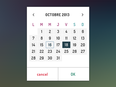 Costum Calendar calnendar custom ui ux