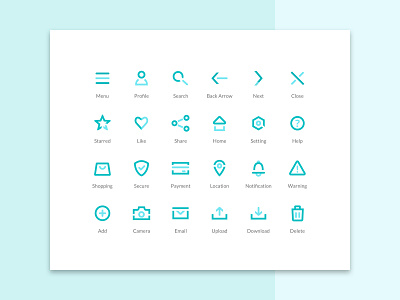 Icon Style Exploration