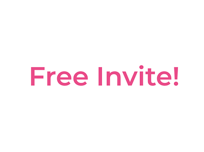 One Free Dribbble Invite invite