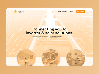 WIP landing page for SolarPro Africa