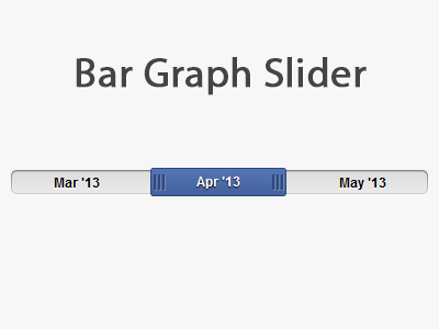 Bar Graph Slider slider
