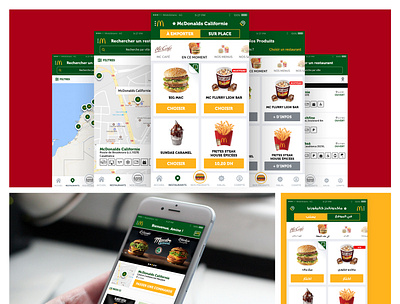 McDonald's morocco redesign mobile app design ux