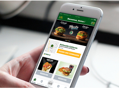 Mcdonald's mobile app redesign morocco delivery design food mobile mobile app sketch ui ui design ux