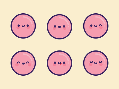 Pink Bubble Emoji