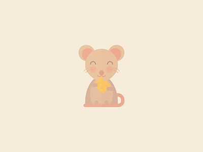 Mouse cheese cute kawaii mouse