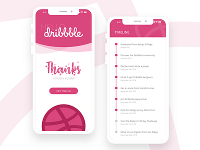 Hello Dribbble! My debut shot, let's go!