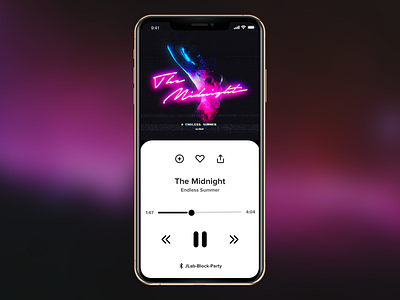 Mossubi Daily UI 009 - Music Player