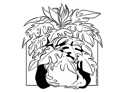 Vaso Tote Bag editorial editorial illustration illustration merch merch design nature plant plant freak tote bag