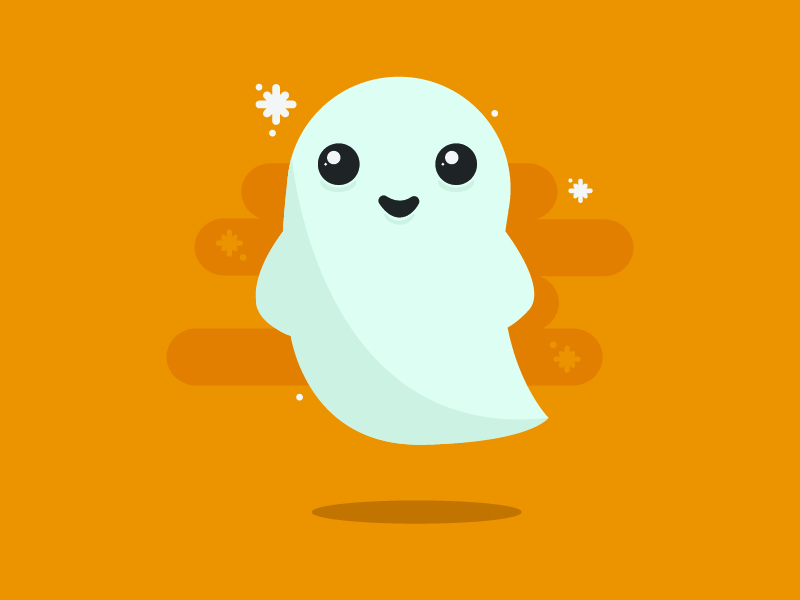 Little ghost. Призрак флэт. Flat Ghost.