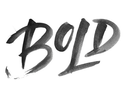 BOLD calligraphy design hand lettering hand type lettering type typography