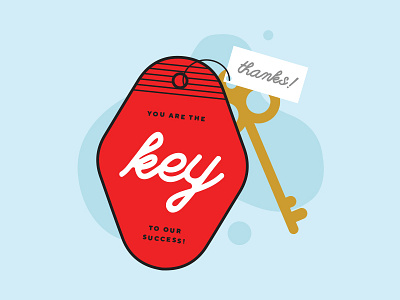 teacher appreciation graphic #1 appreciation blue branding illustration illustrator key keychain red success teacher teacher appreciation vector