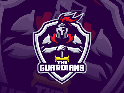 The Guardians Logo SOLD OUT brand branding esports gamer gaming knight logo mascot sports streamer twitch