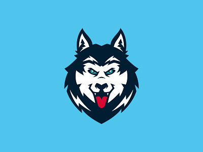Husky Mascot Logo For Sale