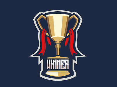Winner Cup cup illustrator logo logo design logo sport winner