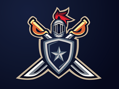 Shield Warrior (Logo Forsale) illustrator logo logo design logo sport shield warrior