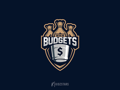 Minim Budgets ( Logo For Sale ) budgets design esport gaming illustration logo logo design logo esport logo sport