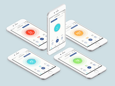 Sound Meter Concept, iOS Design design ixd mobile ui