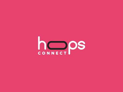 Hoops Connect Logo Design