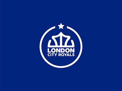 Alternative Logo Design for London City Royals branding branding design design digital flat graphic design icon logo print