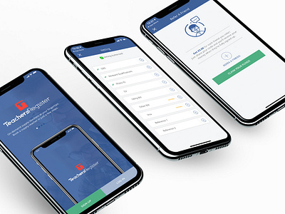 TeachersRegister App android app branding branding design design digital graphic design icon ios ui ux