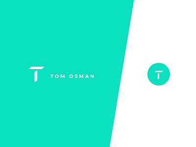 Logo for start-up business consultant Tom Osman. branding branding design design flat graphic design icon logo typography vector